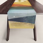 Morning by the mountain stream Table Runner Gallery Image 1