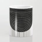 Line Art and Circle Coffee Mug Gallery Image 4
