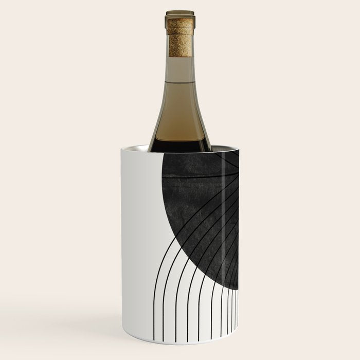 Line Art and Circle Wine Chiller Gallery Image 2