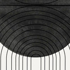 Line Art and Circle Coffee Mug Gallery Image 2