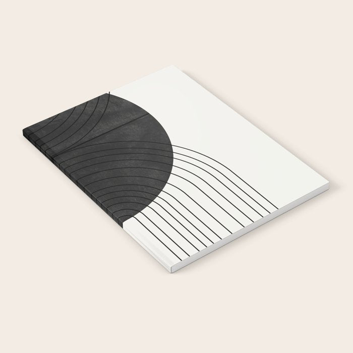Line Art and Circle Notebook Gallery Image 2