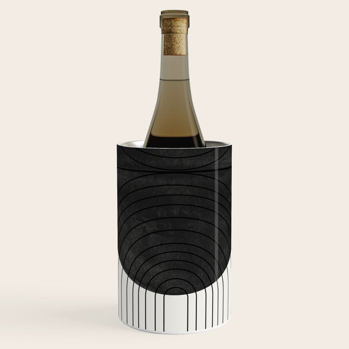 Line Art and Circle Wine Chiller Gallery Image 1