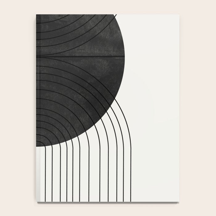 Line Art and Circle Notebook Gallery Image 4
