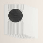 Line Art and Circle Wrapping Paper Gallery Image 3