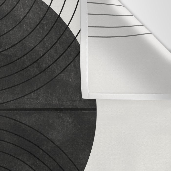 Line Art and Circle Wall Tapestry Gallery Image 3