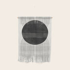Line Art and Circle Wall Hanging Gallery Image 1