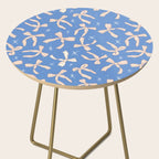 Cream Festive Bows On Blue Side Table Gallery Image 2