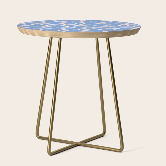 Cream Festive Bows On Blue Side Table Gallery Image 1