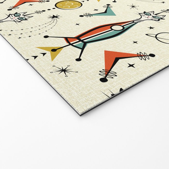 Atomic Kitty Rockets ©studioxtine Welcome Mat Gallery Image 2