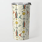 Atomic Kitty Rockets ©studioxtine Travel Mug Gallery Image 2