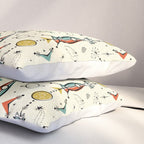 Atomic Kitty Rockets ©studioxtine Pillow Sham Gallery Image 3