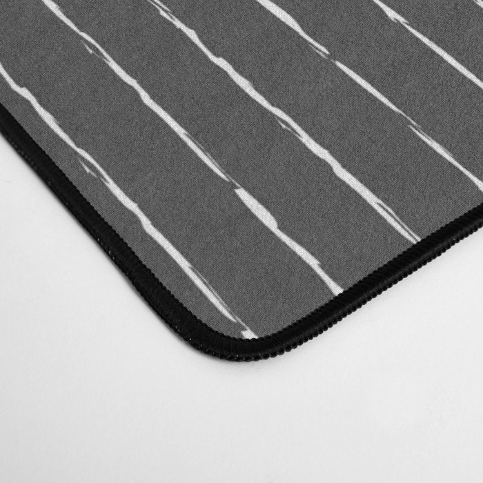 Lines III (Dark Gray) Desk Mat Gallery Image 4