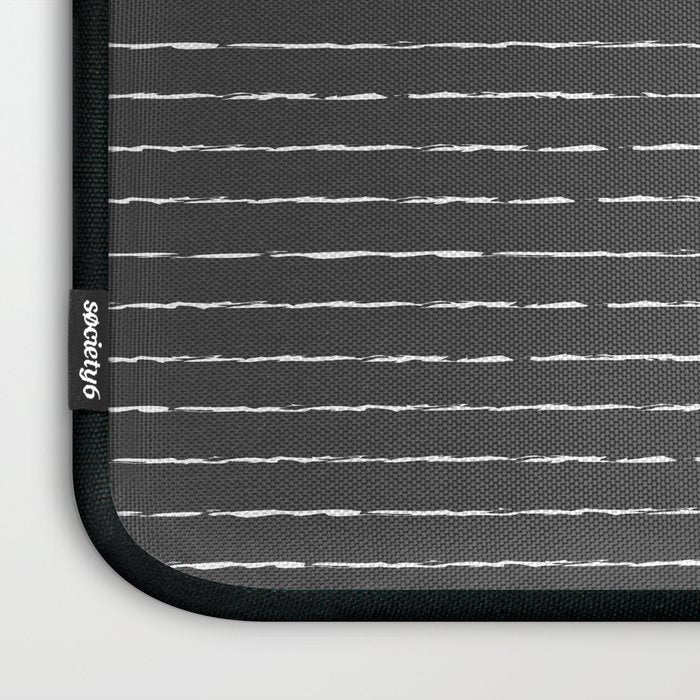 Lines III (Dark Gray) Laptop Sleeve Gallery Image 3