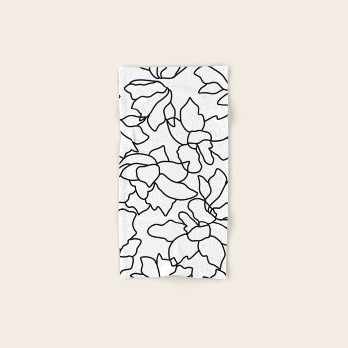Isla #illustration #drawing Towels Gallery Image 1