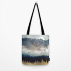 Blue Mountain Mist Tote Bag Gallery Image 2