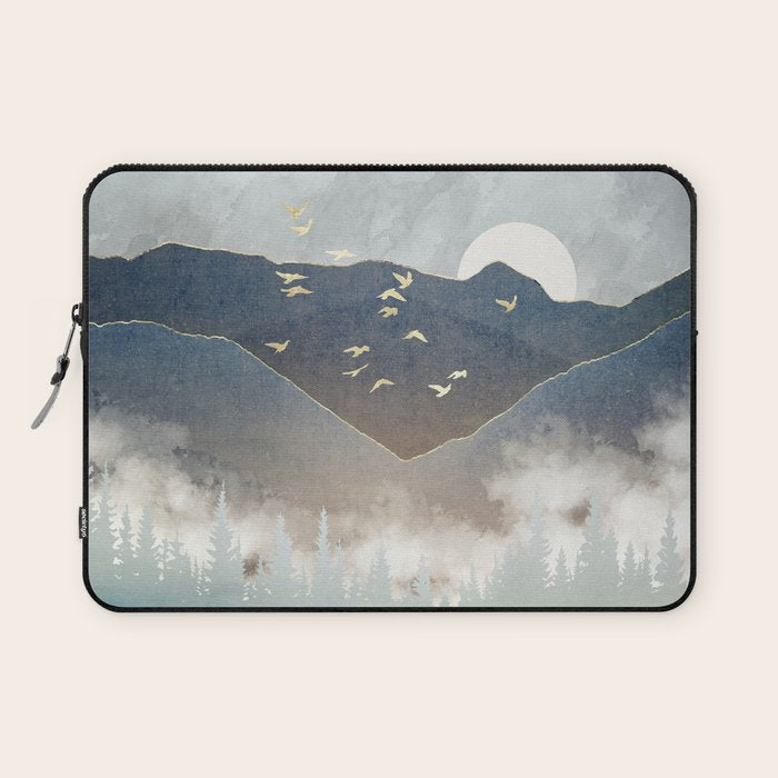 Blue Mountain Mist Laptop Sleeve Gallery Image 1