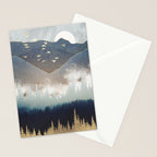 Blue Mountain Mist Stationery Card Gallery Image 2