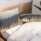 Blue Mountain Mist Pillow Sham Gallery Image 2