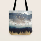 Blue Mountain Mist Tote Bag Gallery Image 1