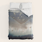 Blue Mountain Mist Duvet Cover Gallery Image 6