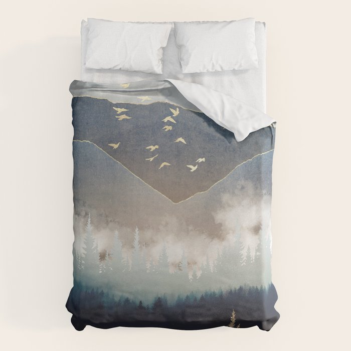 Blue Mountain Mist Duvet Cover Gallery Image 6