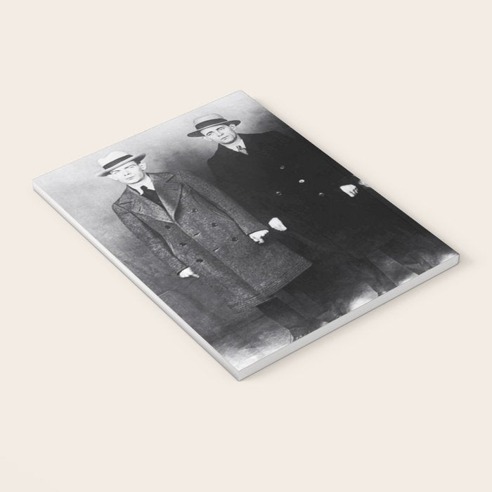The Syndicate - 'Lucky' Luciano & New York gangsters Ed Diamond, Jack Diamond, & Fatty Walsh black and white photography / photographs Notebook Gallery Image 3