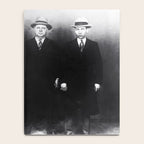 The Syndicate - 'Lucky' Luciano & New York gangsters Ed Diamond, Jack Diamond, & Fatty Walsh black and white photography / photographs Notebook Gallery Image 4