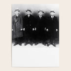 The Syndicate - 'Lucky' Luciano & New York gangsters Ed Diamond, Jack Diamond, & Fatty Walsh black and white photography / photographs Poster Gallery Image 4