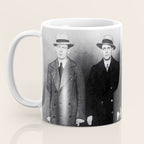 The Syndicate - 'Lucky' Luciano & New York gangsters Ed Diamond, Jack Diamond, & Fatty Walsh black and white photography / photographs Coffee Mug Gallery Image 3