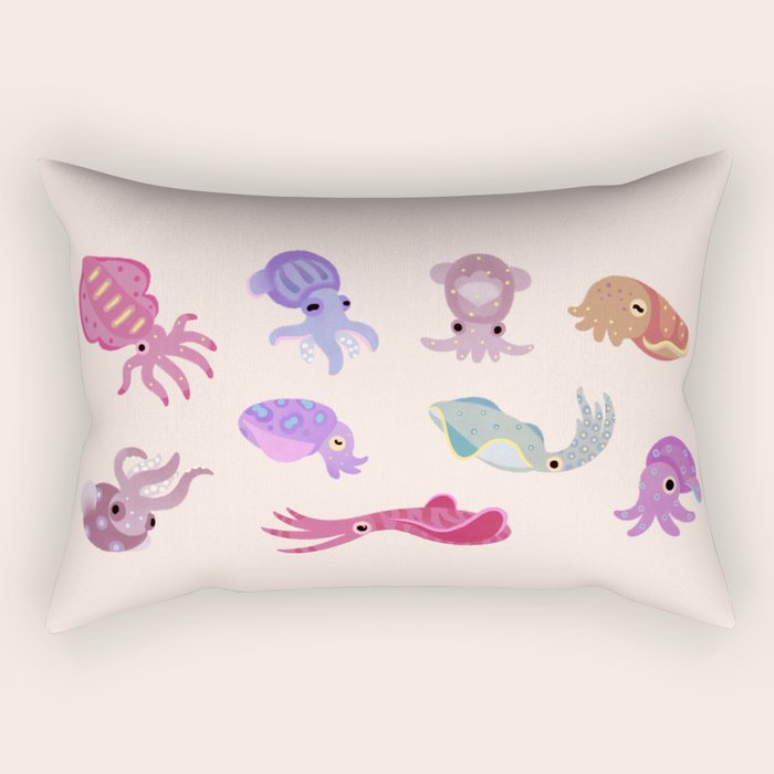 Squids Rectangular Pillow Gallery Image 2