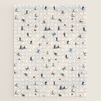 Les Skieurs Jigsaw Puzzle Gallery Image 1