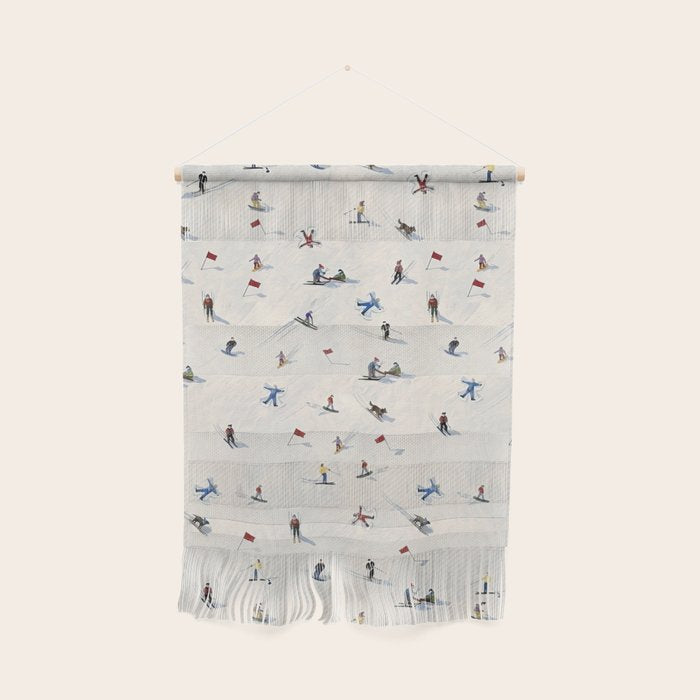 Les Skieurs Wall Hanging Gallery Image 1
