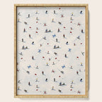 Les Skieurs Serving Tray Gallery Image 1