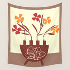 Bloom in Form 1 Wall Tapestry Gallery Image 4