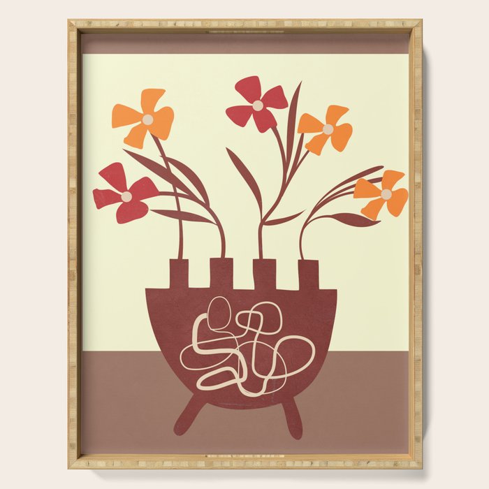 Bloom in Form 1 Serving Tray Gallery Image 1
