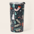 Slothy Holidays Travel Mug Gallery Image 2