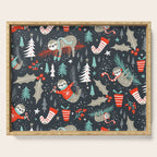 Slothy Holidays Serving Tray Gallery Image 1