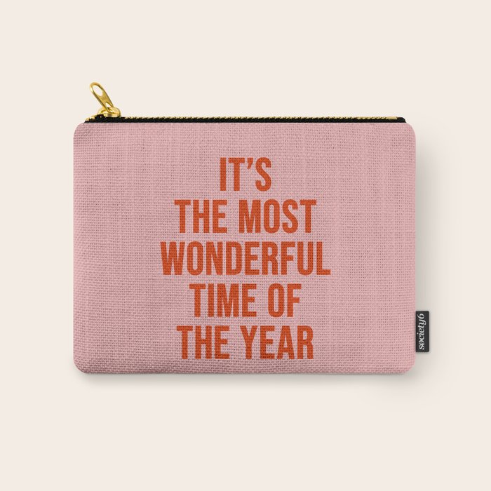 Most Wonderful Time Carry All Pouch Gallery Image 1