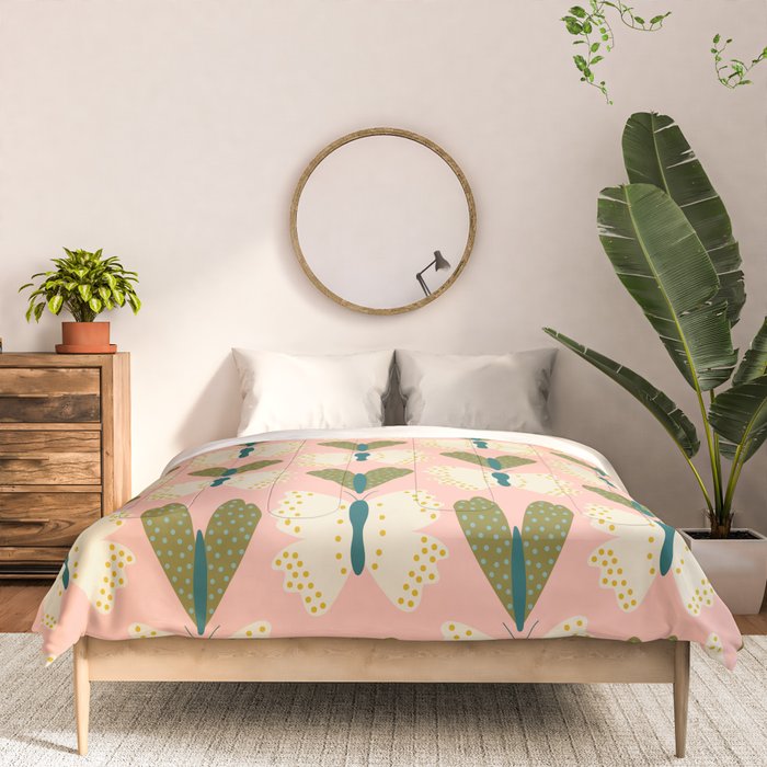 Vintage Butterfly and Moth  Comforter Gallery Image 3