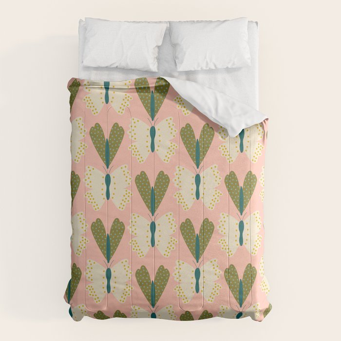 Vintage Butterfly and Moth  Comforter Gallery Image 6