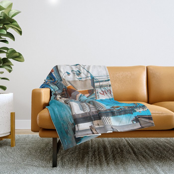 Anime Tokyo Streets Throw Blanket Gallery Image 1