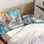 Anime Tokyo Streets Pillow Sham Gallery Image 2