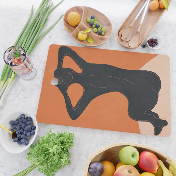 Abstract Nude I Cutting Board Gallery Image 2