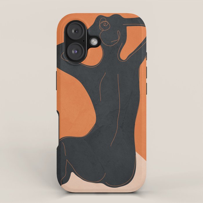 Abstract Nude I iPhone Case Gallery Image 1