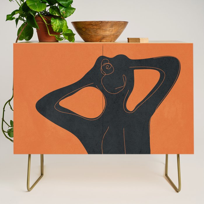 Abstract Nude I Credenza Gallery Image 1