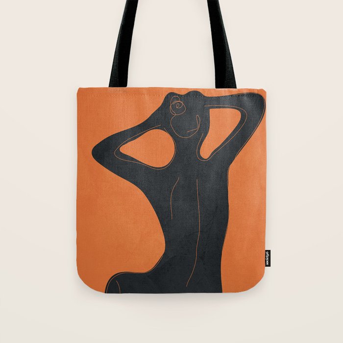Abstract Nude I Tote Bag Gallery Image 1