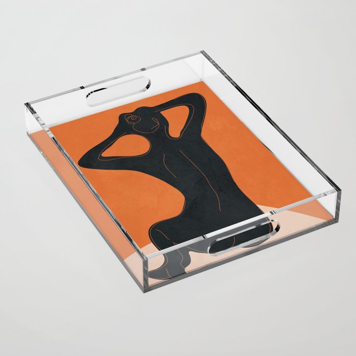Abstract Nude I Acrylic Tray Gallery Image 1