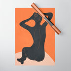 Abstract Nude I Wrapping Paper Gallery Image 1
