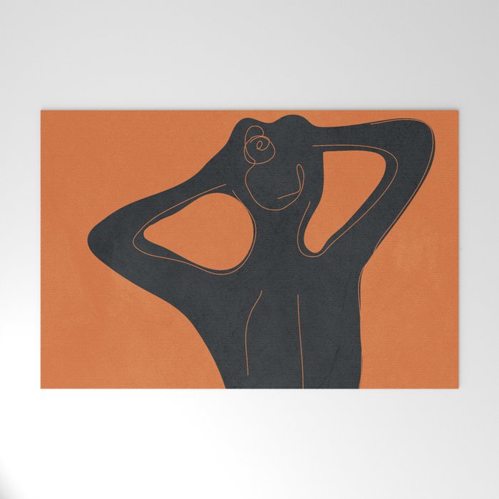 Abstract Nude I Welcome Mat Gallery Image 1