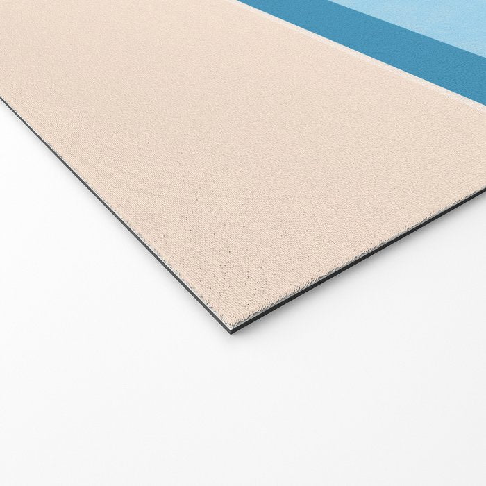 Minimalist Beach Sun Horizon Welcome Mat Gallery Image 2